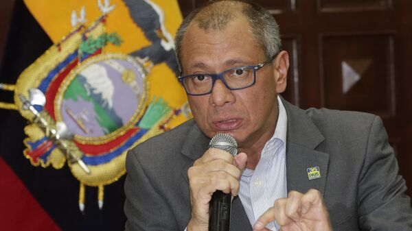 El exvicepresidente de Ecuador, Jorge Glas. - Sputnik Mundo