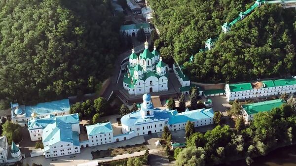 Monasterio de Sviatogorsk de la Iglesia Ortodoxa de Ucrania canónica - Sputnik Mundo