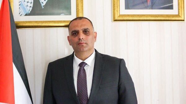 El ministro palestino de Asuntos de Jerusalén, Ashraf Awar - Sputnik Mundo