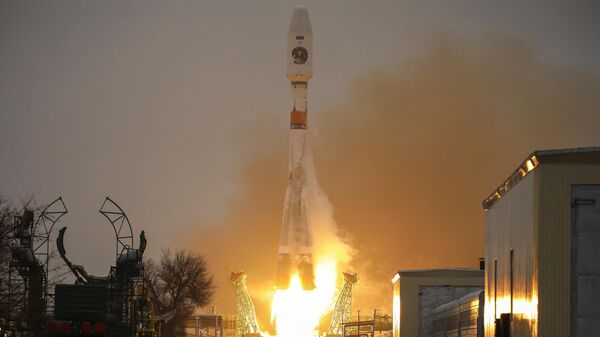 Lanzamiento de Soyuz-2.1b con la nave espacial Arktika-M - Sputnik Mundo