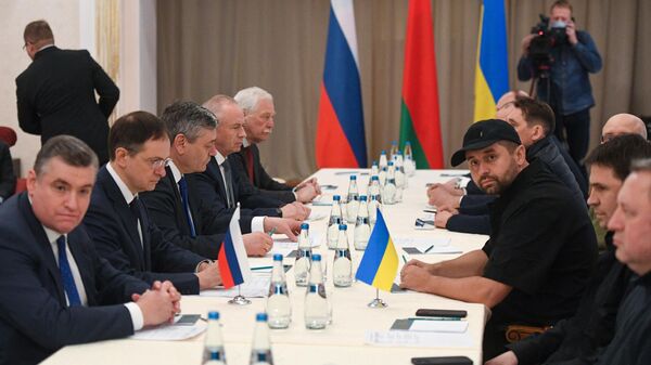 Negociaciones entre Rusia y Ucrania, el 28 de febrero, 2022 - Sputnik Mundo