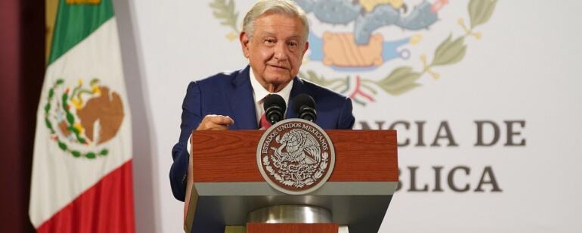 El presidente de México, Andrés Manuel López Obrador. - Sputnik Mundo, 1920, 02.05.2024