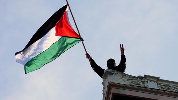 Protestas pro-Palestina - Sputnik Mundo