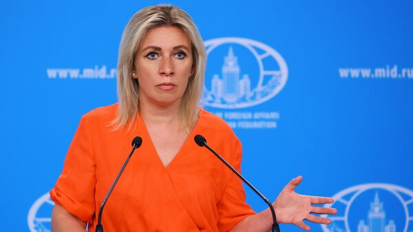 María Zajárova, la portavoz de la diplomacia rusa - Sputnik Mundo