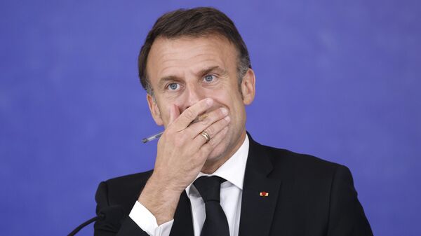  Emmanuel Macron, presidente de Francia - Sputnik Mundo