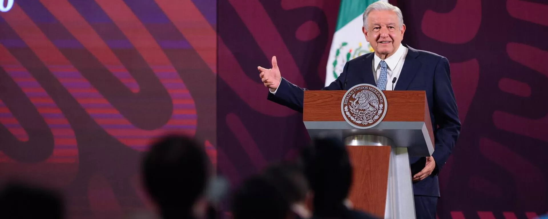 El presidente de México, Andrés Manuel López Obrador. - Sputnik Mundo, 1920, 07.05.2024