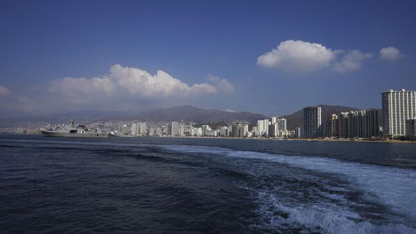 Panorámica de la costa de Acapulco, Guerrero, tras el paso del Huracán Otis - Sputnik Mundo
