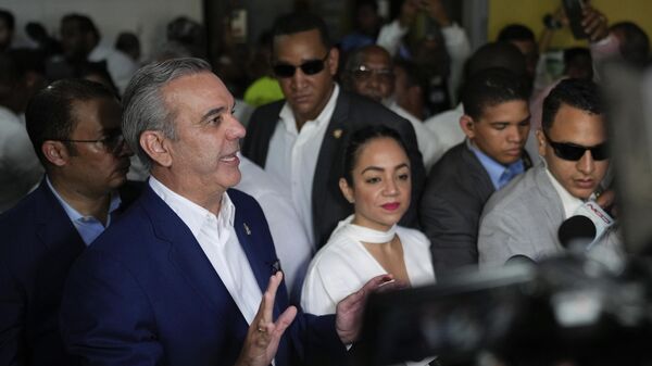 Luis Abinader, el presidente de la República Dominicana - Sputnik Mundo