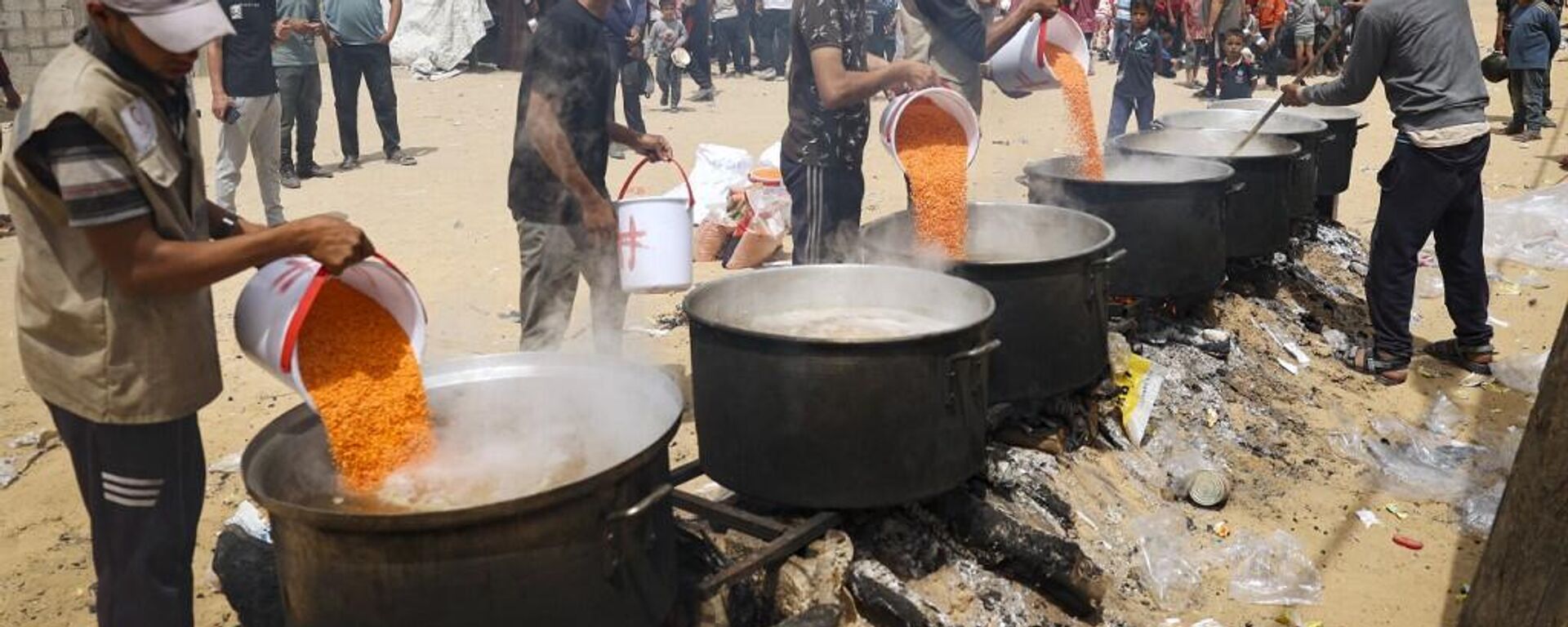 La ONU no podrá repartir alimentos en Rafah debido a la situación de seguridad en la región. - Sputnik Mundo, 1920, 21.05.2024