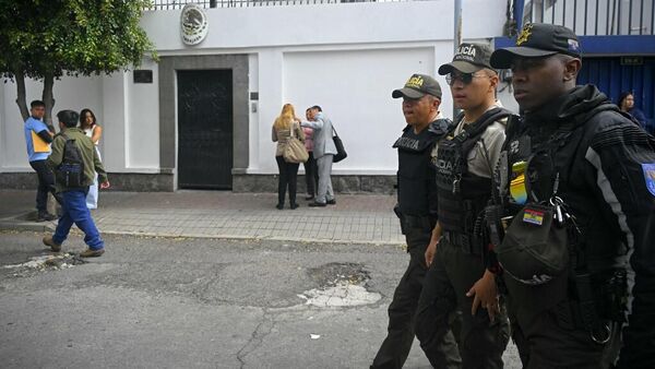 La Embajada de México en Quito, Ecuador. - Sputnik Mundo