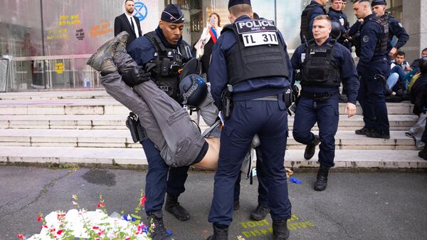 La Policia francesa detiene a un activista ambiental - Sputnik Mundo