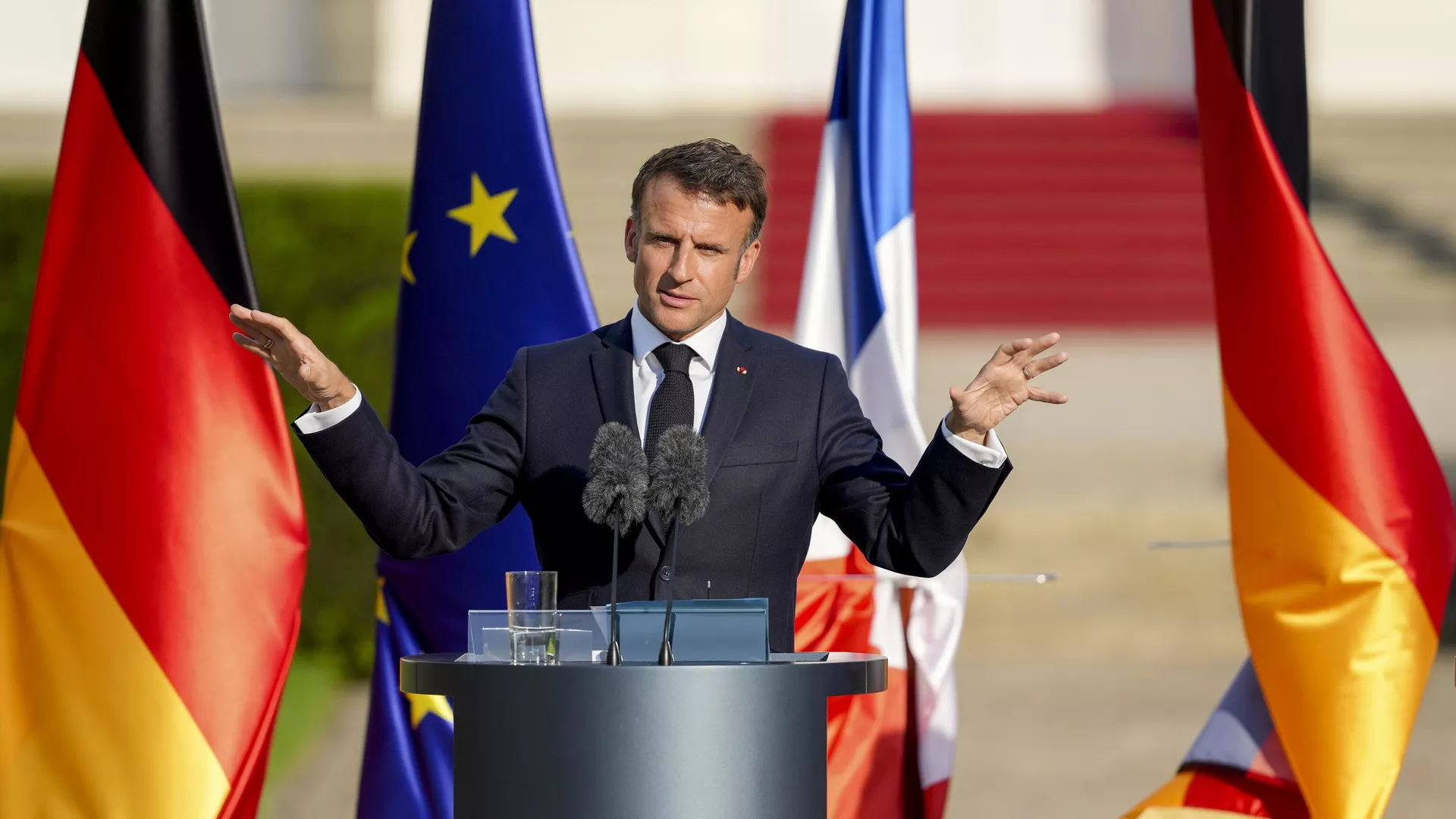 Emmanuel Macron, presidente de Francia - Sputnik Mundo, 1920, 26.05.2024