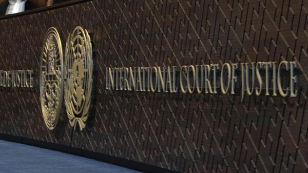 México presentó ante la CIJ una declaratoria de intervención en el caso que se dirime sobre la Franja de Gaza. - Sputnik Mundo