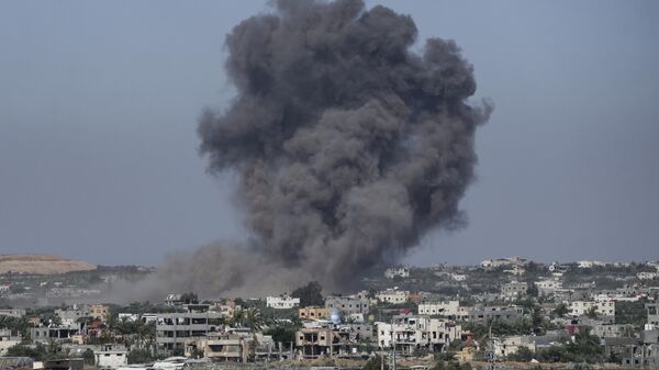 Ofensiva israelí en la Franja de Gaza - Sputnik Mundo