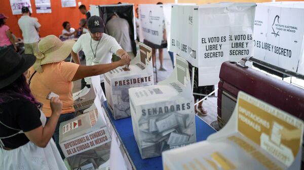Las elecciones presidenciales en México se realizan este 2 de junio. - Sputnik Mundo