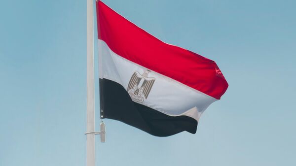 Bandera de Egipto (imagen referencial) - Sputnik Mundo