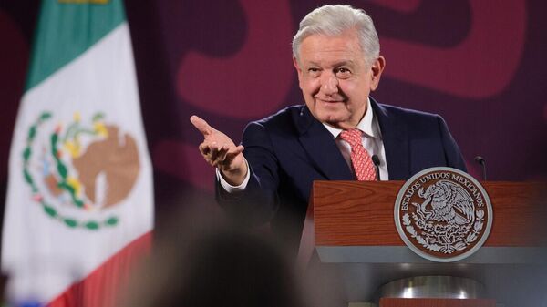 Andrés Manuel López Obrador, el presidente de México (archivo) - Sputnik Mundo
