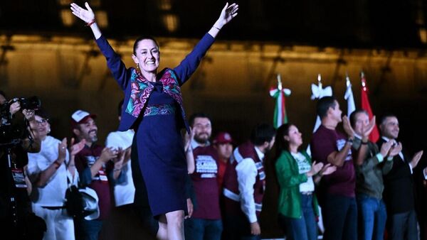La candidata electa a la Presidencia de México, Claudia Sheinbaum. - Sputnik Mundo