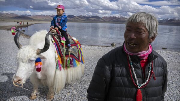Lago Namtso en el Tíbet - Sputnik Mundo