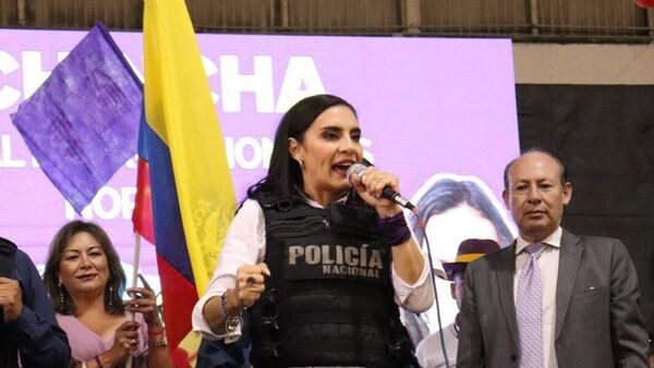 Verónica Abad, vicepresidenta ecuatoriana - Sputnik Mundo