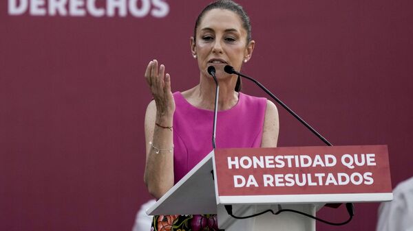 La candidata electa a la Presidencia de México, Claudia Sheinbaum. - Sputnik Mundo