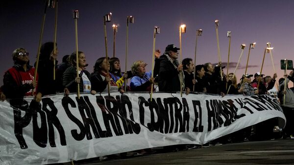 Protestas en Argentina - Sputnik Mundo