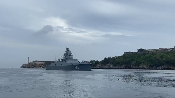 Visita de flota militar a La Habana - Sputnik Mundo