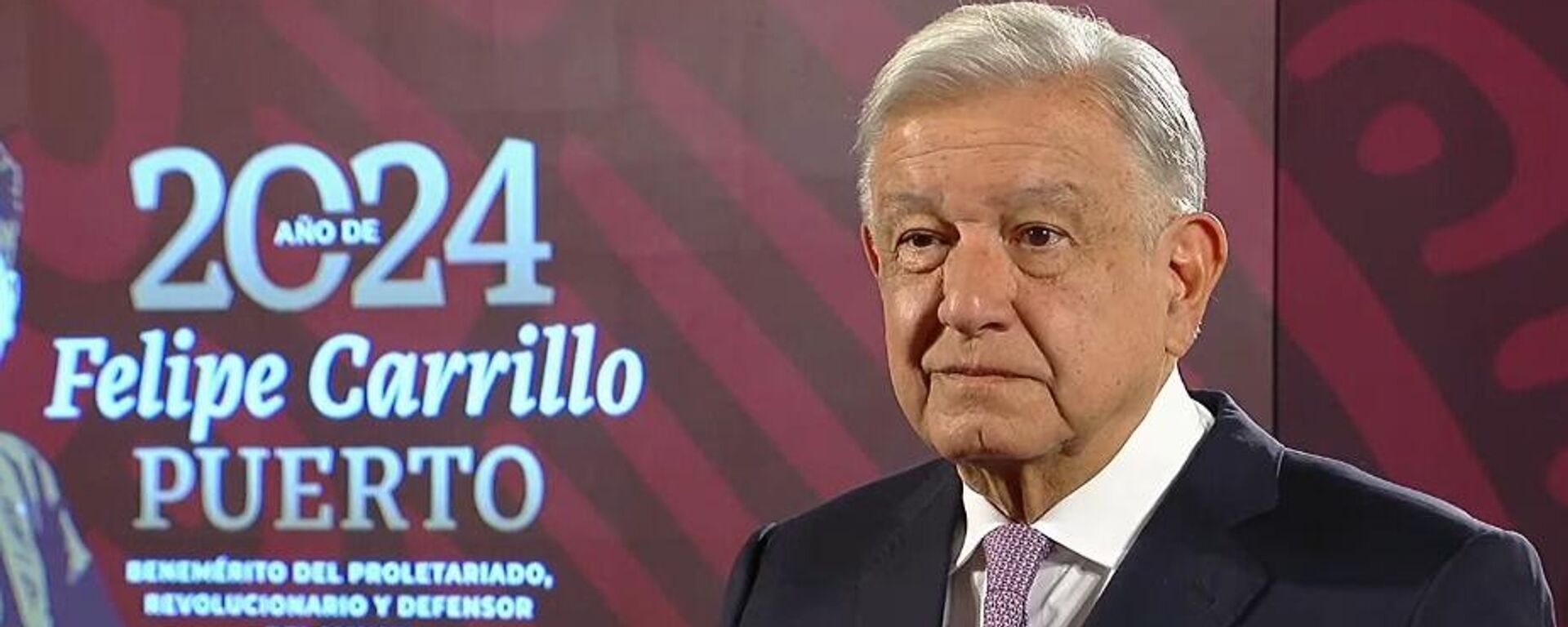 El presidente de México, Andrés Manuel López Obrador. - Sputnik Mundo, 1920, 14.06.2024