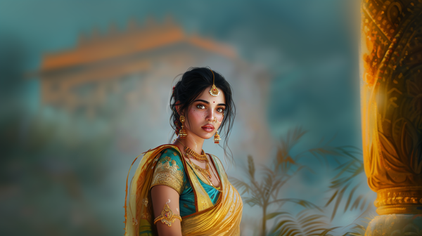 La típica belleza femenina de la India, según la inteligencia artificial. - Sputnik Mundo