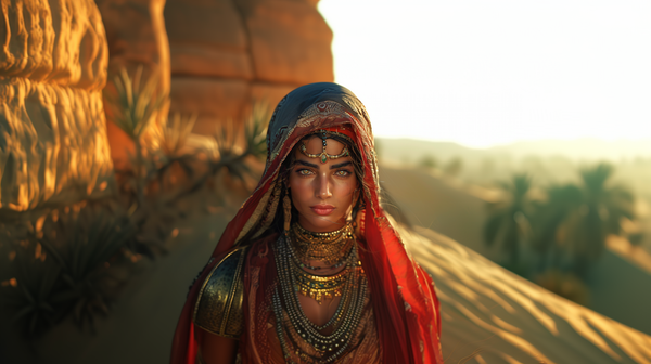 La típica belleza femenina de Egipto, según la inteligencia artificial. - Sputnik Mundo