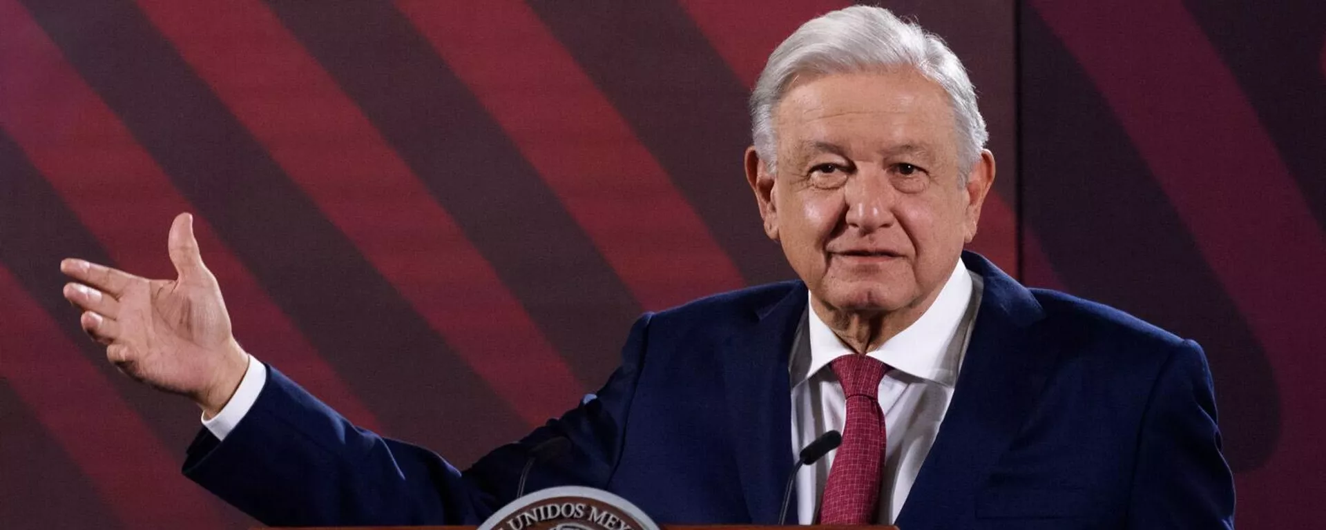 El presidente de México, Andrés Manuel López Obrador. - Sputnik Mundo, 1920, 17.06.2024