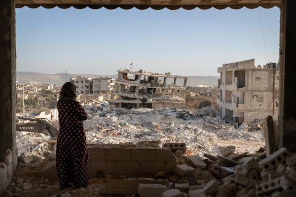 La obra Never-ending tragedy (Tragedia infinita) del fotógrafo sirio Karam Masri. - Sputnik Mundo