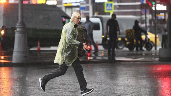La tormenta en Moscú - Sputnik Mundo