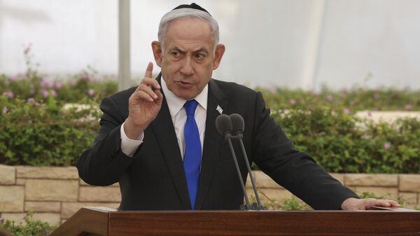 Benjamín Netanyahu, primer ministro israelí - Sputnik Mundo