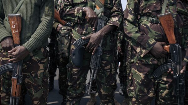 El Ejército de Kenia (imagen referencial). - Sputnik Mundo