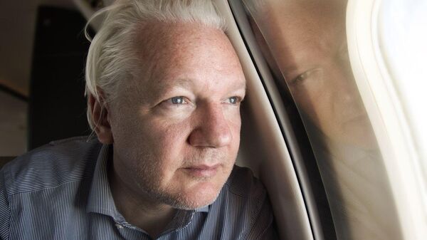 Assange en vuelo hacia Saipán - Sputnik Mundo