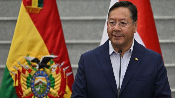 El presidente de Bolivia, Luis Arce. - Sputnik Mundo