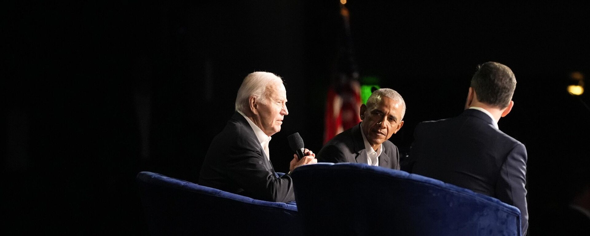 Joe Biden y Barack Obama juntos en un evento de campaña - Sputnik Mundo, 1920, 28.06.2024
