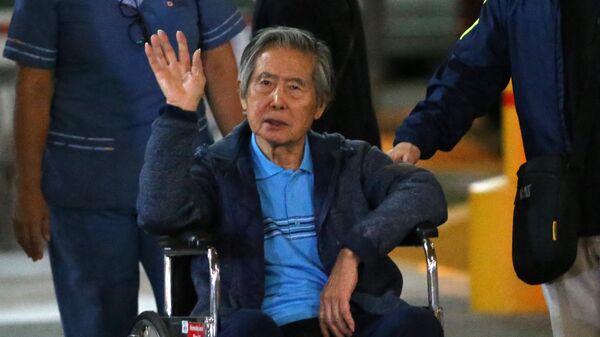 Alberto Fujimori, expresidente de Perú  - Sputnik Mundo