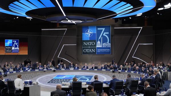 Sesión de trabajo de la OTAN - Sputnik Mundo