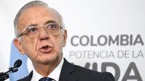 El ministro de Defensa de Colombia, Iván Velásquez. - Sputnik Mundo