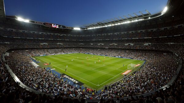  El estadio Santiago Bernabéu de Madrid (España) - Sputnik Mundo