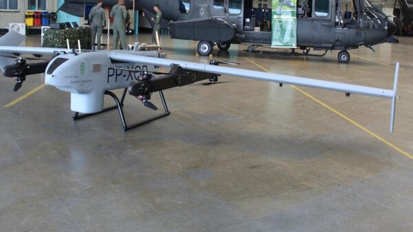 El modelo de un dron militar Nauru 1000C de XMobots - Sputnik Mundo