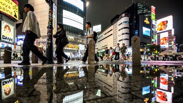 Las calles de Shibuya, distrito de Tokio, en julio de 2024 - Sputnik Mundo