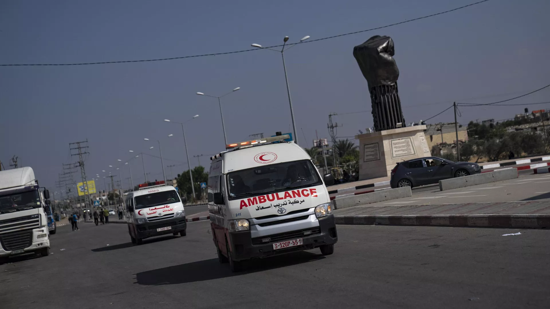 Ambulancia en Gaza - Sputnik Mundo, 1920, 29.07.2024