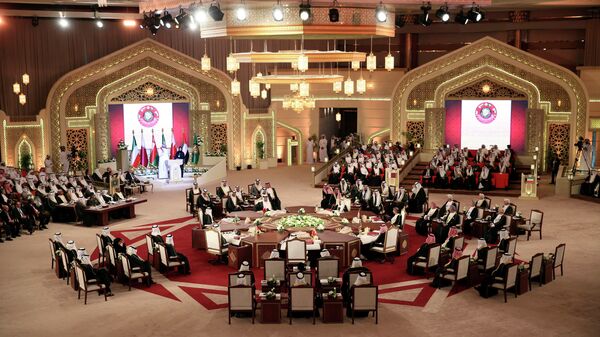 La cumbre del Consejo de Cooperación para Estados Árabes del Golfo (archivo) - Sputnik Mundo