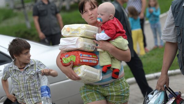 Moscú acogió a casi 4.000 refugiados ucranianos - Sputnik Mundo
