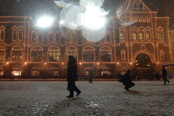 Moscú bajo un manto de nieve - Sputnik Mundo
