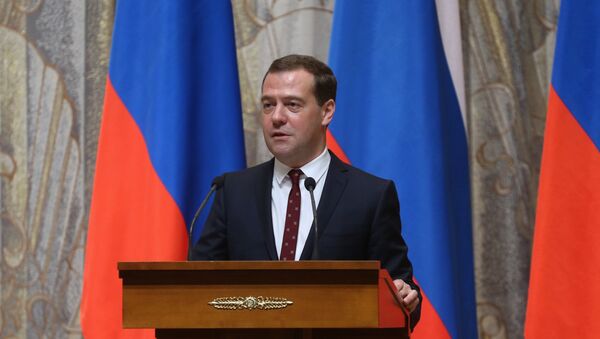 Dmitri Medvédev, primer ministro ruso - Sputnik Mundo