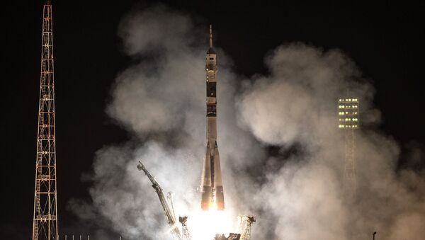 Lanzamiento de cohete Soyuz TMA-14M - Sputnik Mundo